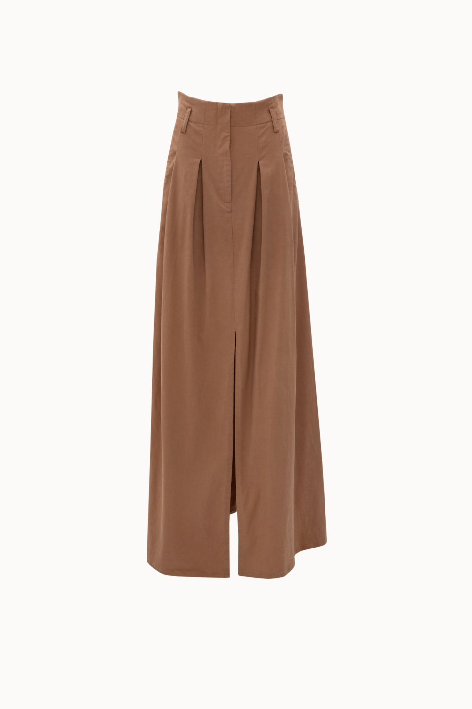 Tan Long Skirt | Vassia Kostara